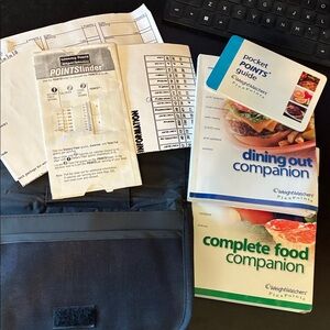 Weight Watchers FlexPoints Guide Set with Black Case